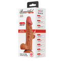 Bellissimo Buraq Dildo Marrone da 9,4"