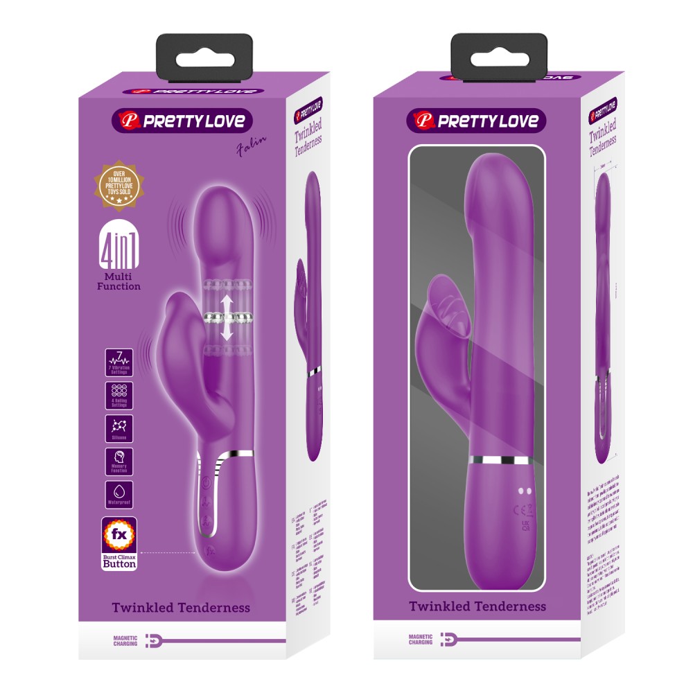 Amore Carino Falin Tenerezza Scintillante Viola II