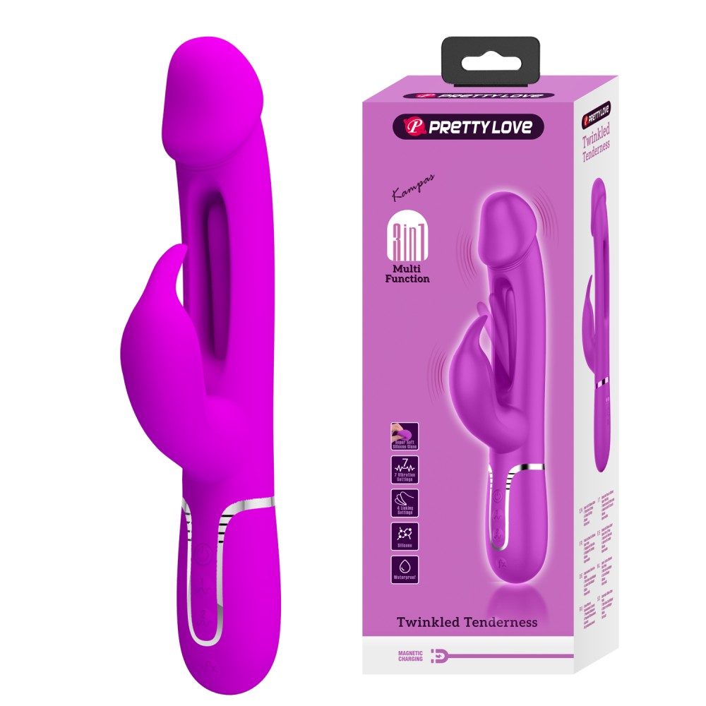 Bellissimo Amore Kampas Scintillava Tenerezza Viola
