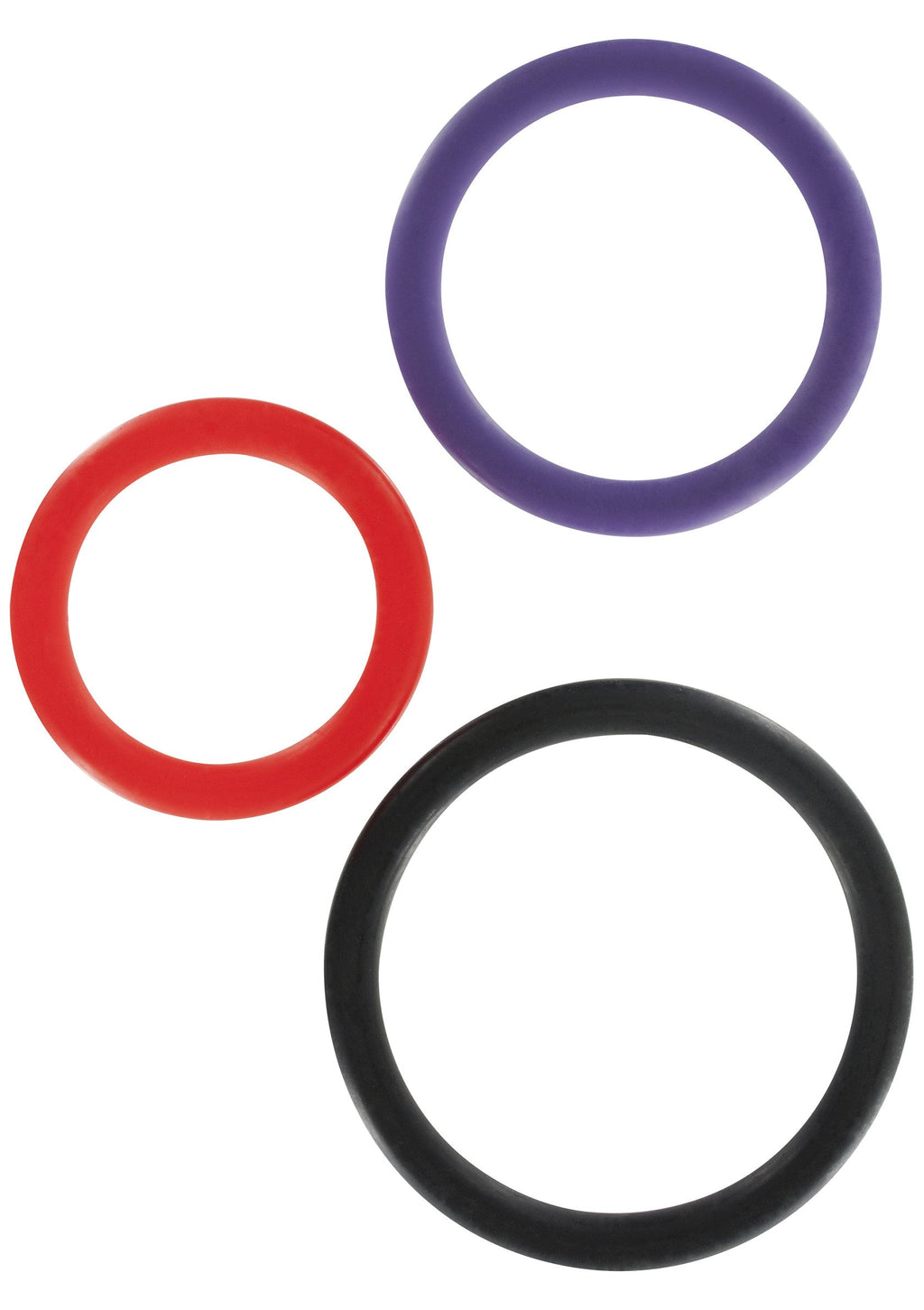 Triple assorted rings 3-pack assorted
