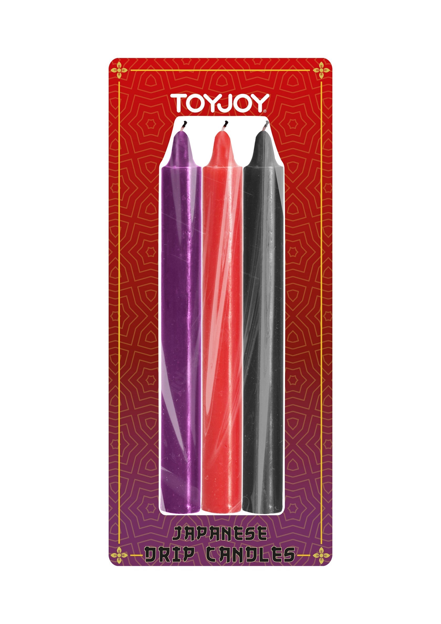 Multicoloured Japanese teardrop candles