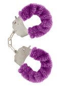 Purple Funny Furry Cuffs