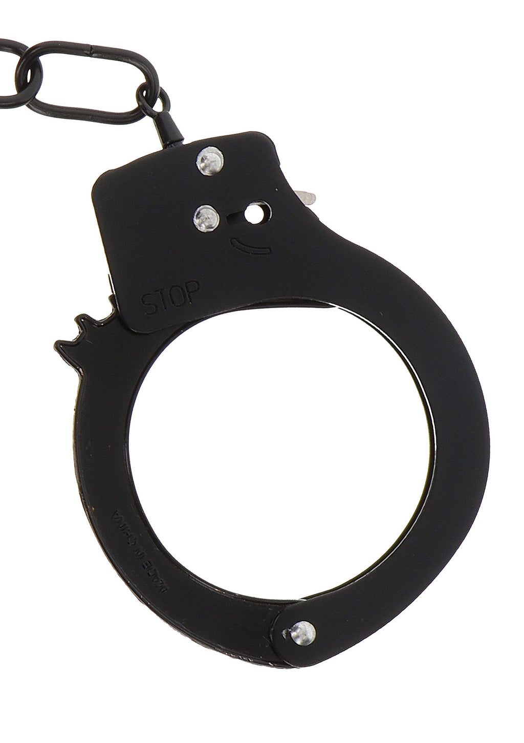 Handcuffs in black metal