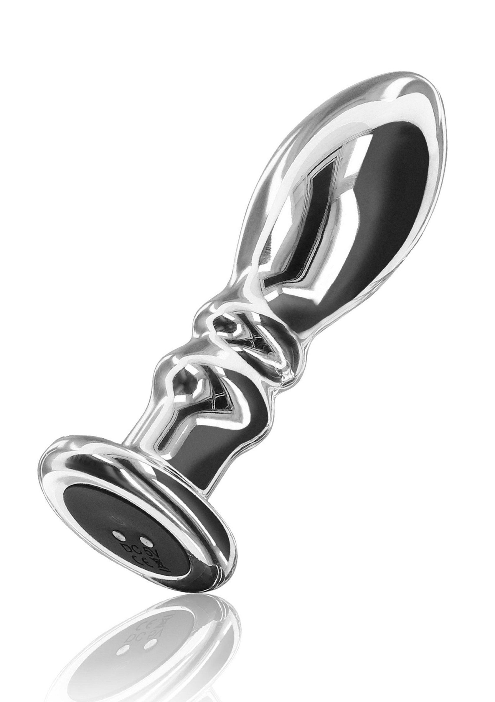 Slider Vibrating Plug Medium vibratore in argento