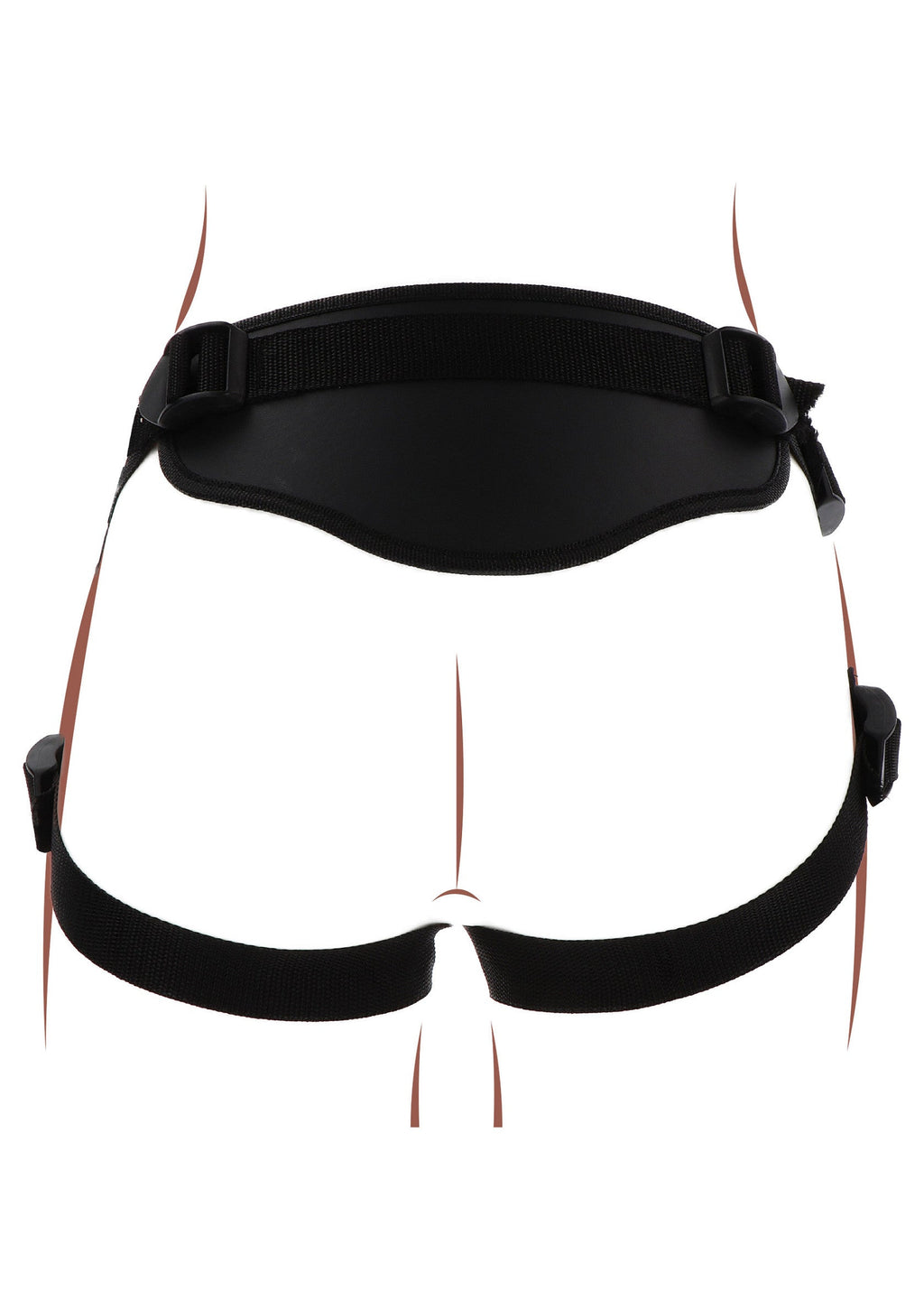 Full harness with black strap