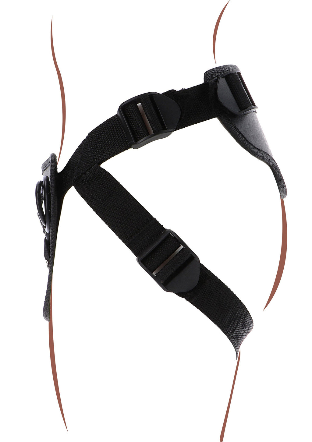 Full harness with black strap