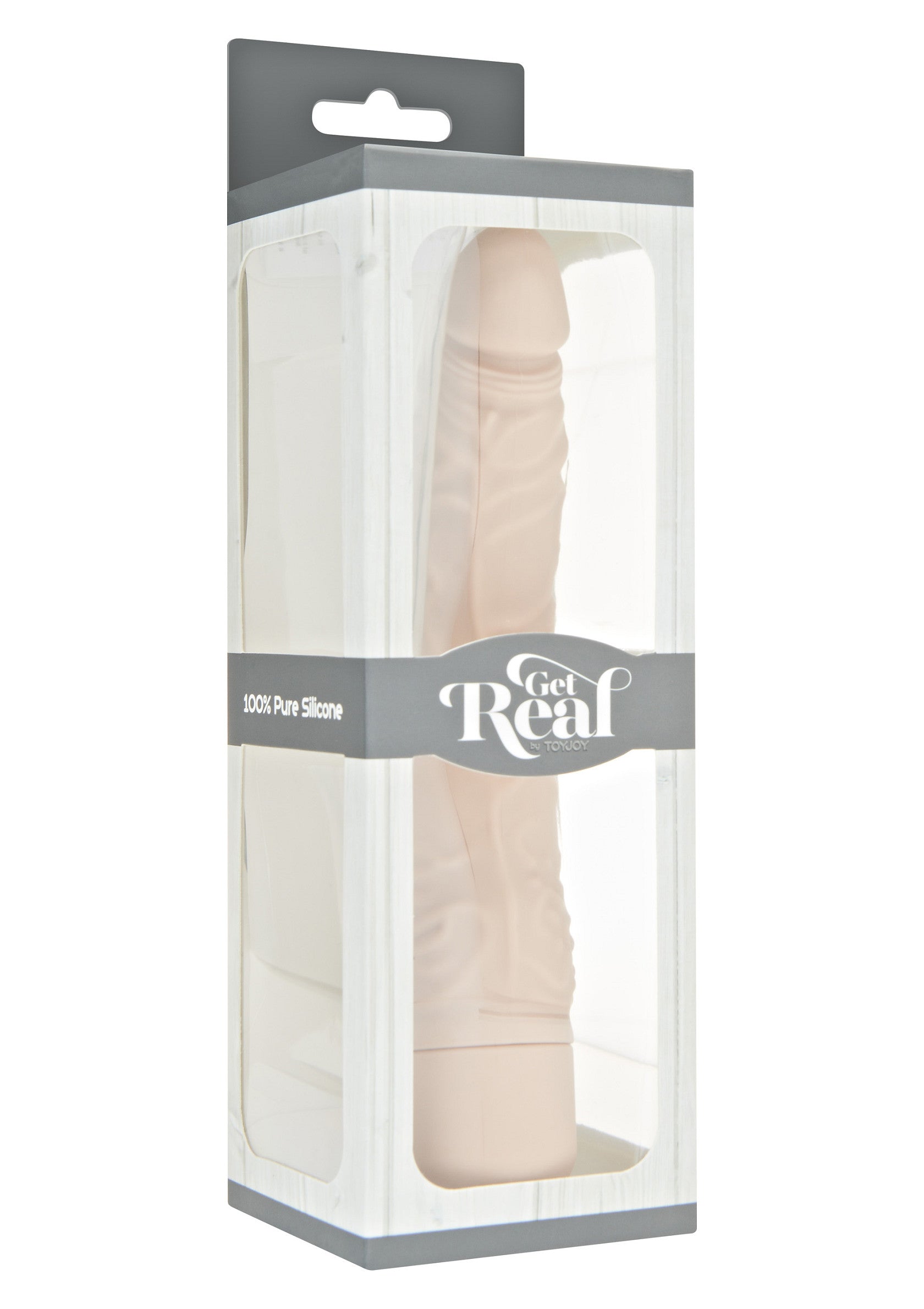 Vibratore classico sottile in similpelle