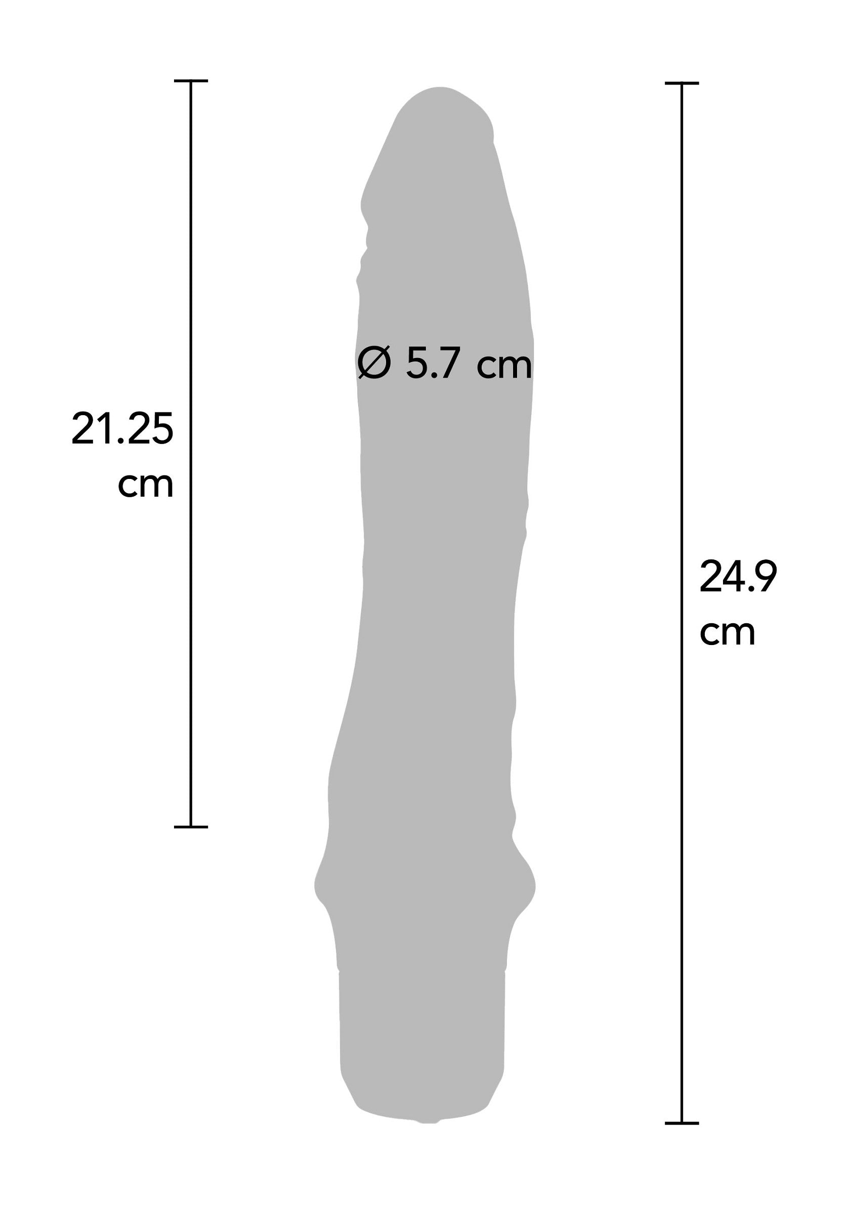 Large black classic vibrator
