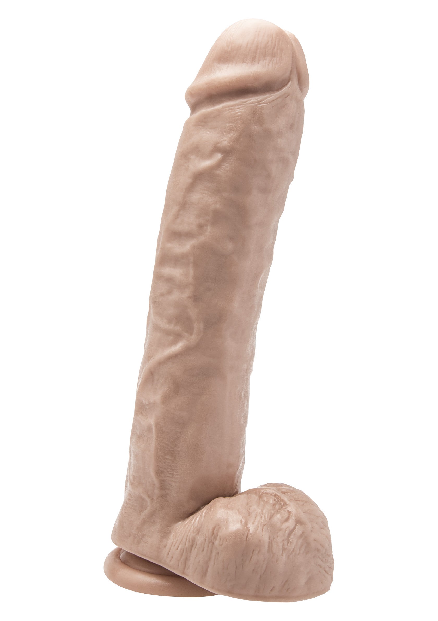Dildo in PVC, 28 cm, color carne