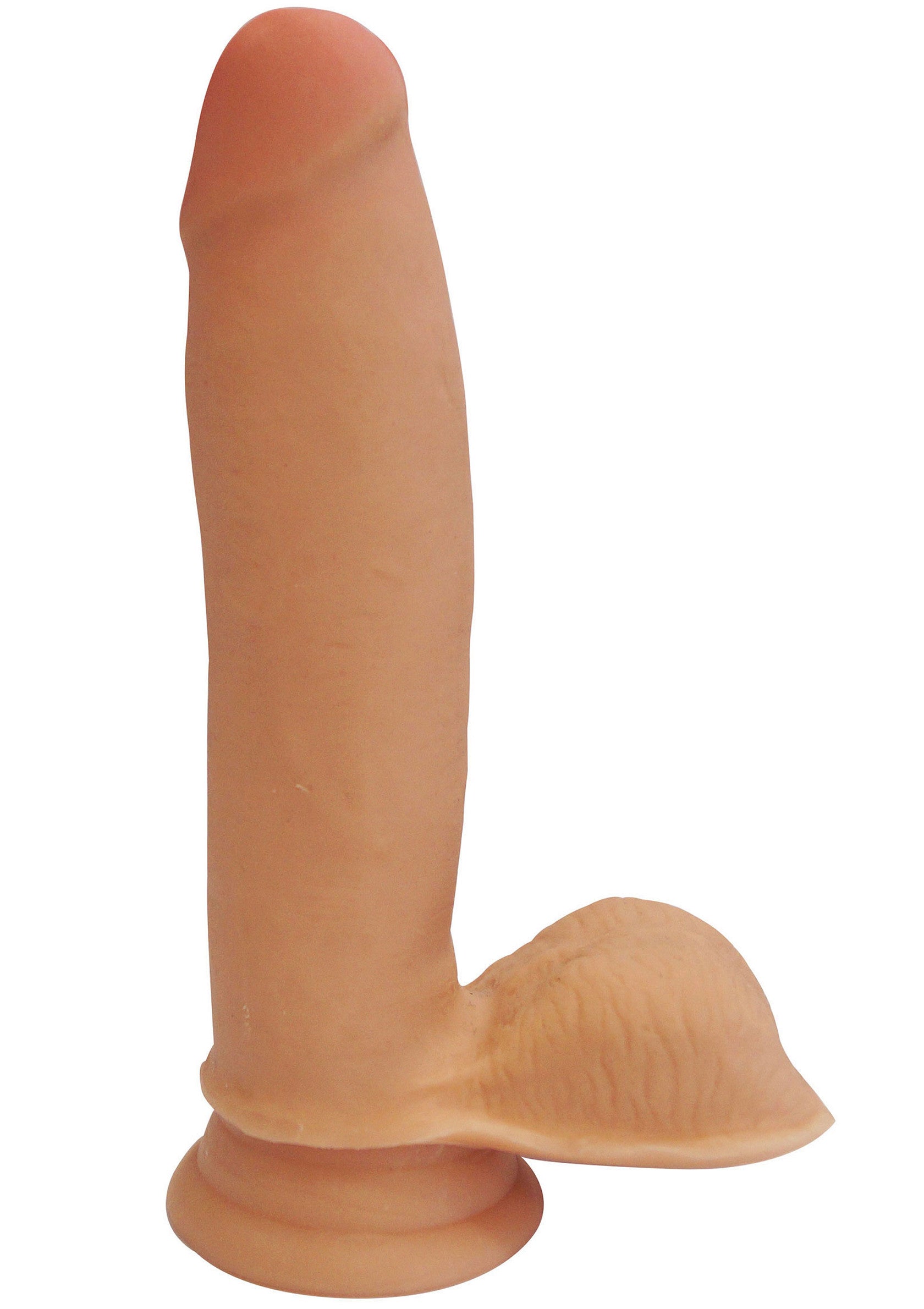 Dildo a doppia densità in TPE, 18 cm, effetto pelle