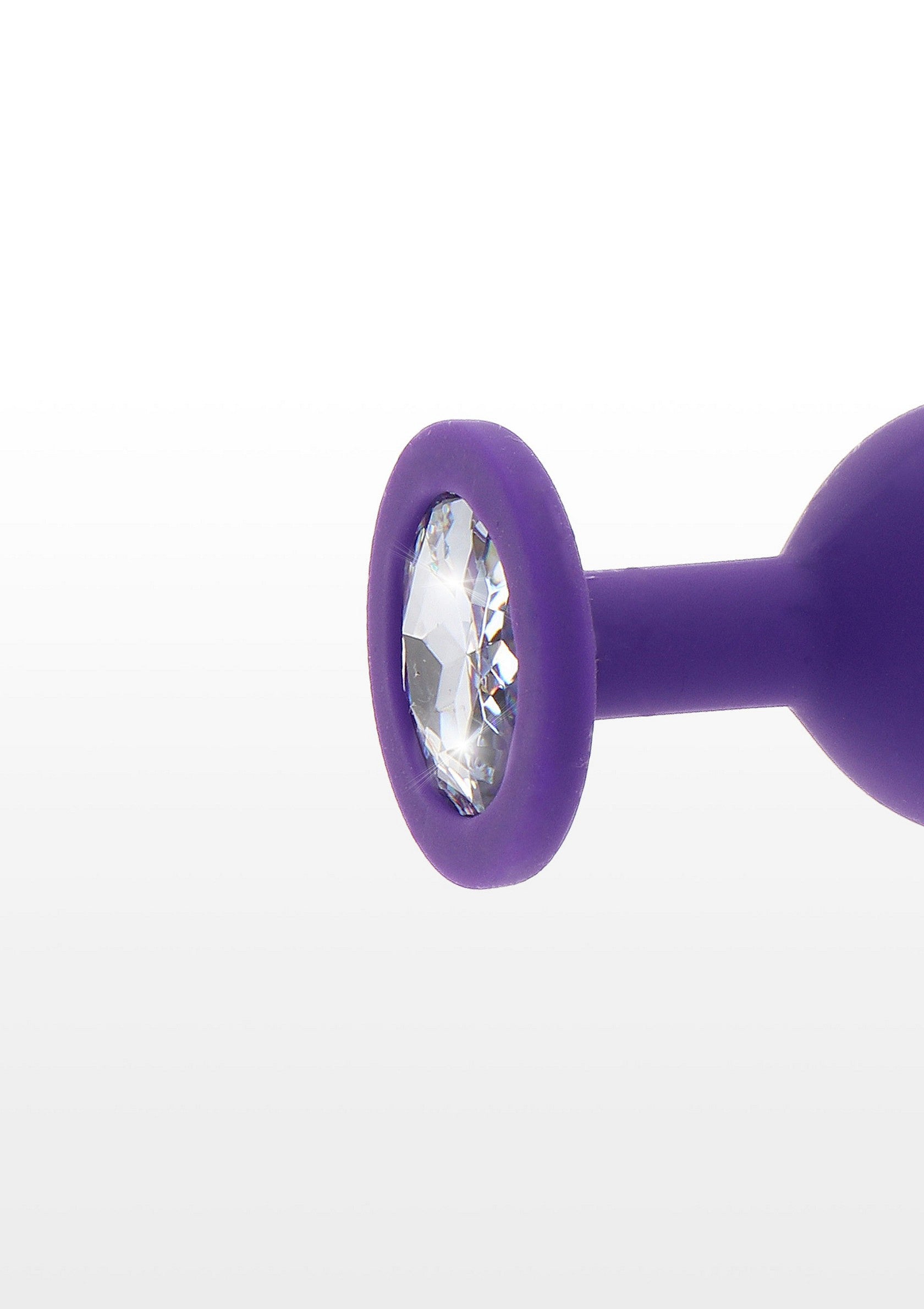 Gioiello per Stivali Diamante Grande viola