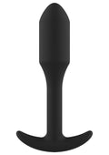 Plug anale piccolo nero liscio