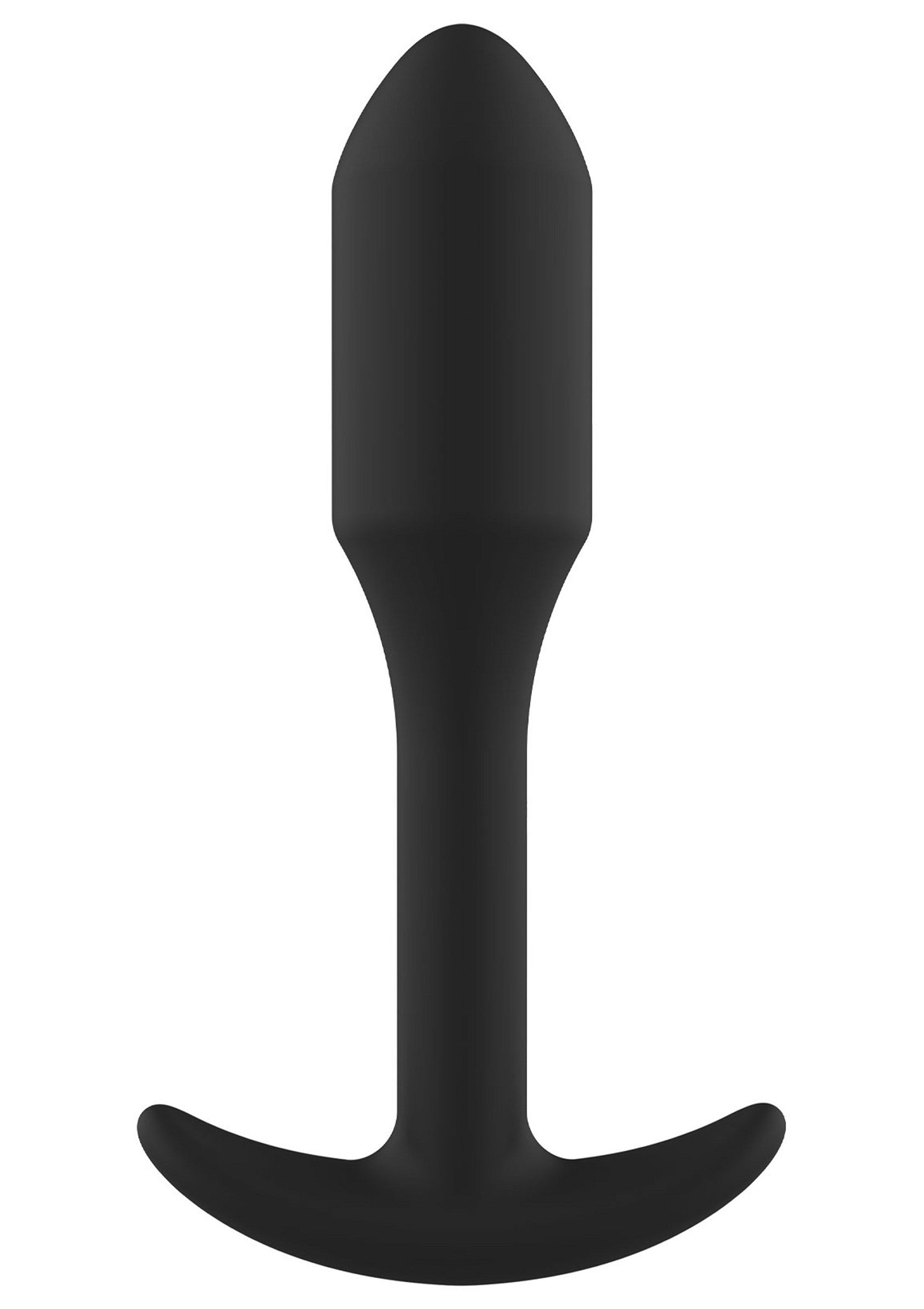 Plug anale piccolo nero liscio