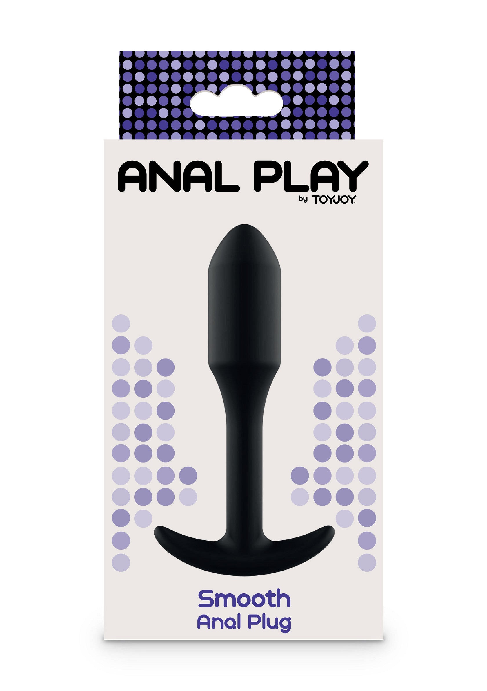Plug anale piccolo nero liscio