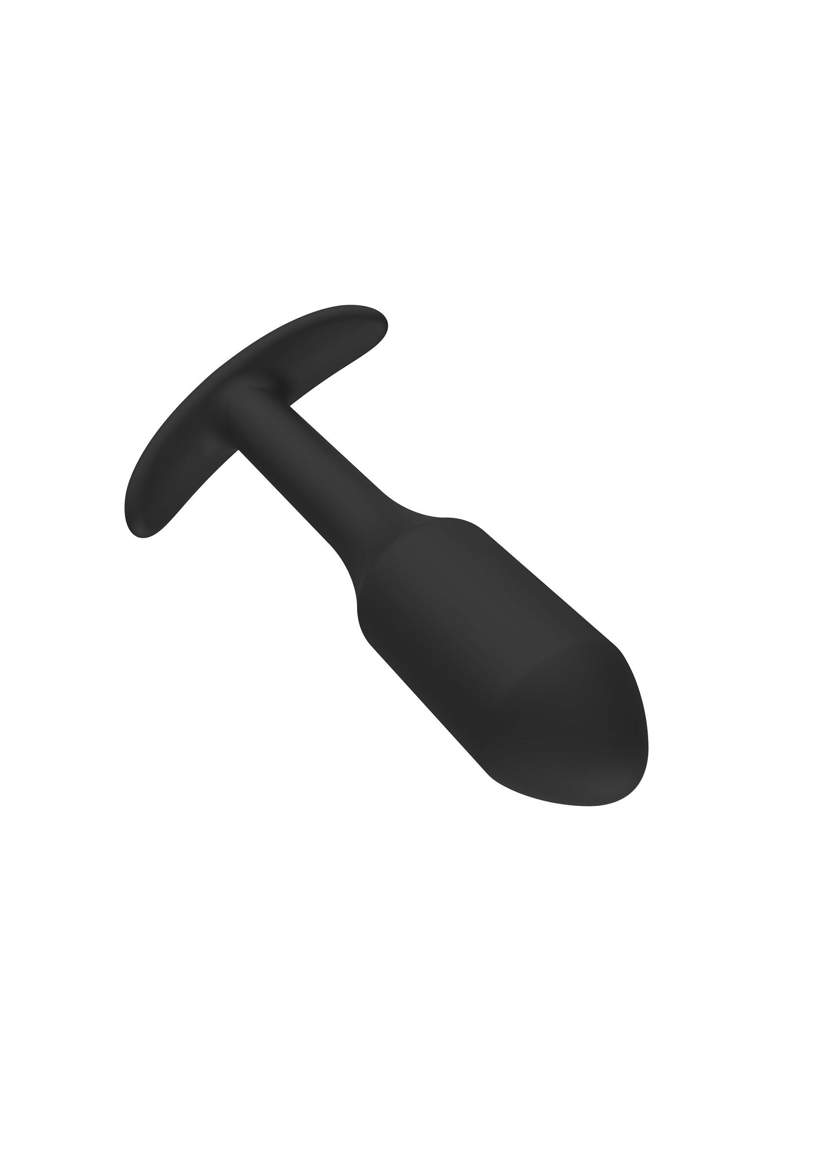 Plug anale piccolo nero liscio