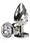 Disco Diamantato Grande Argento