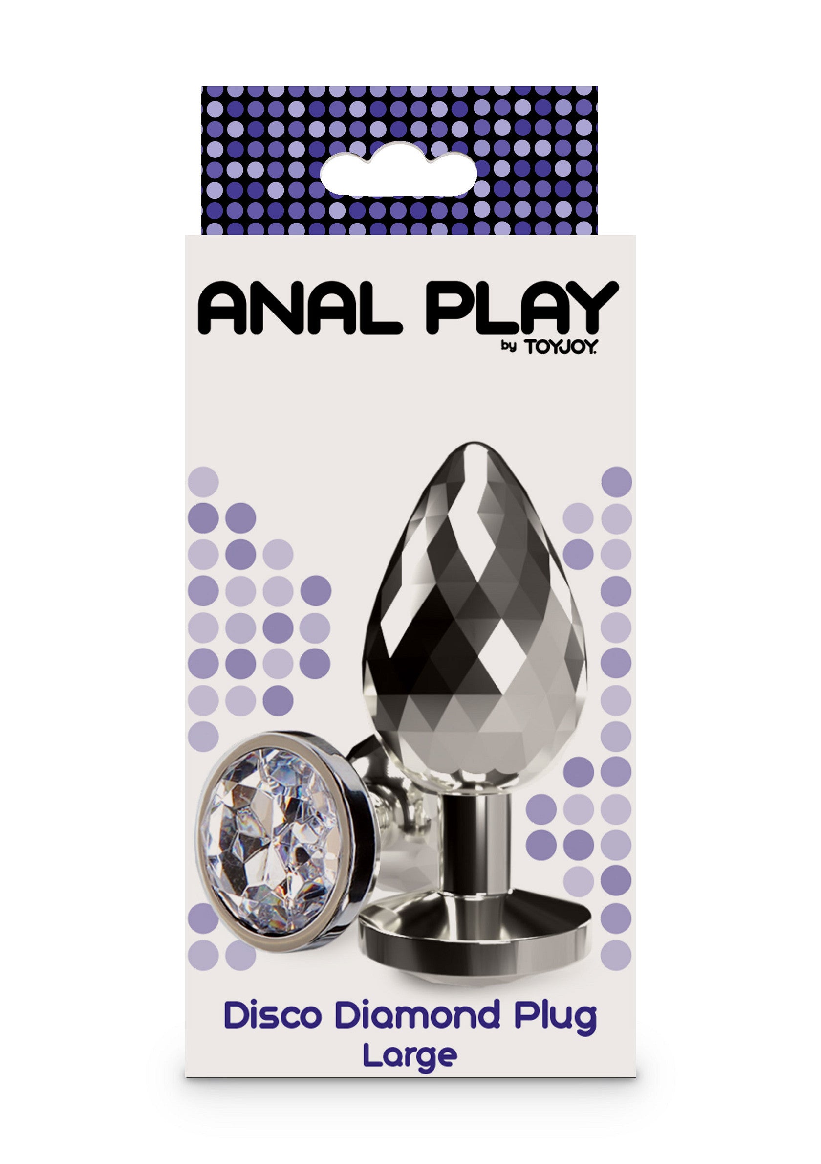 Disco Diamantato Grande Argento