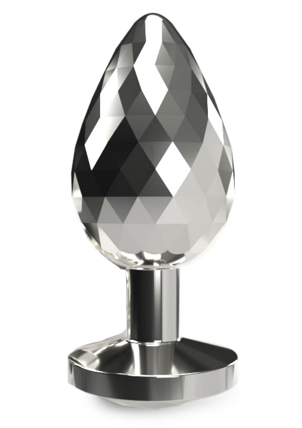 Disco Diamantato Grande Argento