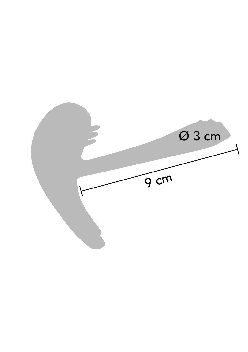 Anello a C per joystick blu