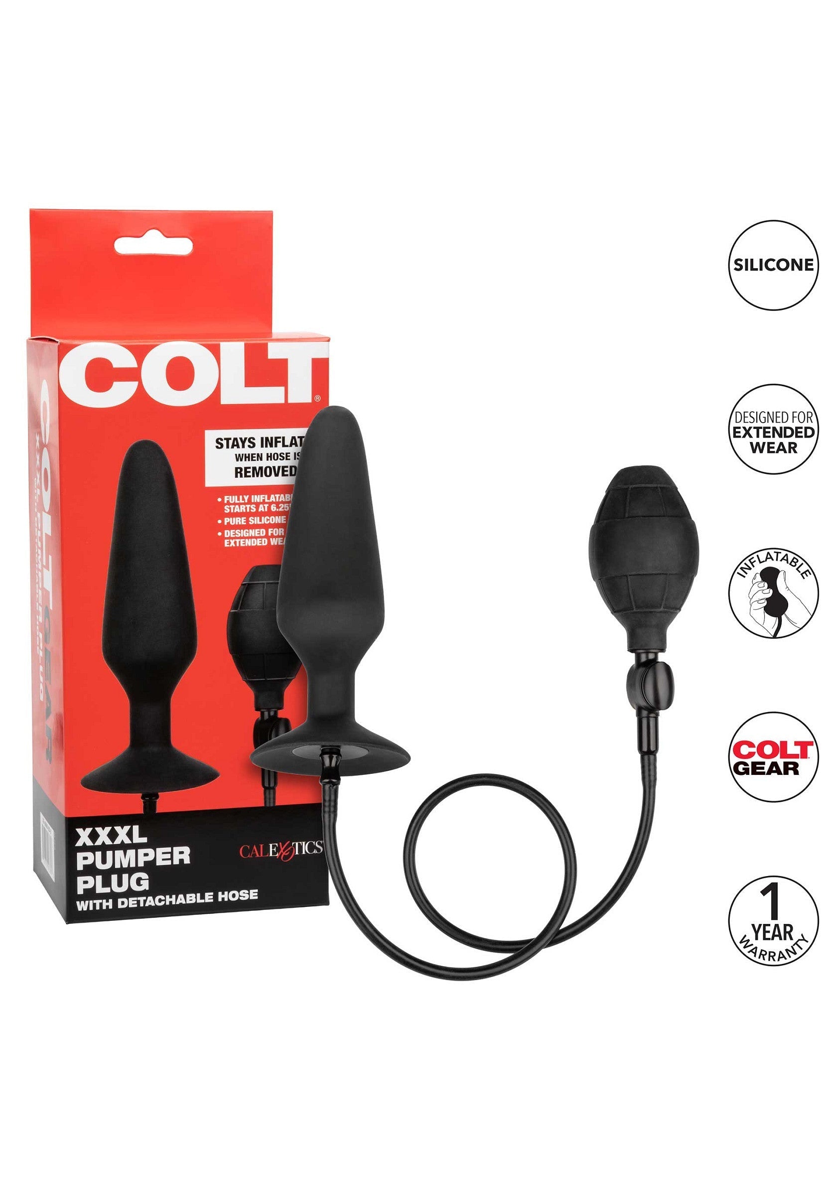 Tappo Pumper COLT XXXL nero