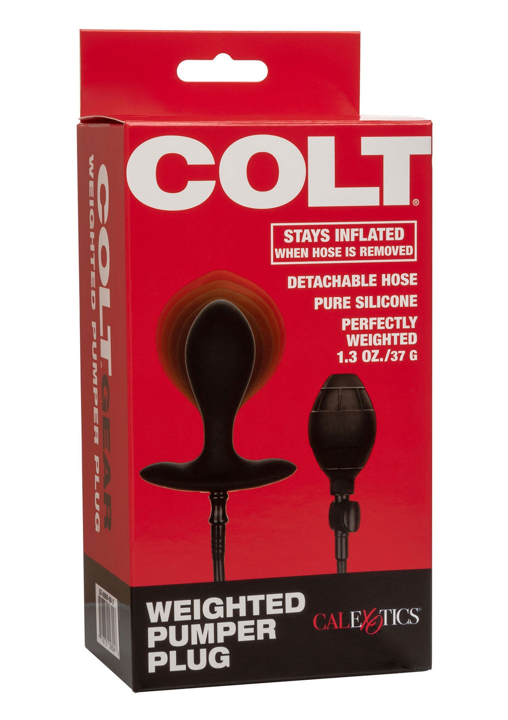 COLT tappo ponderato a pompa nero