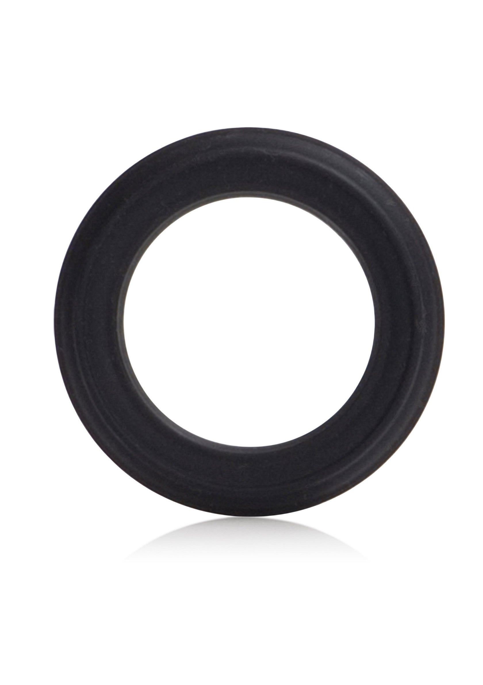 Caesar black silicone ring
