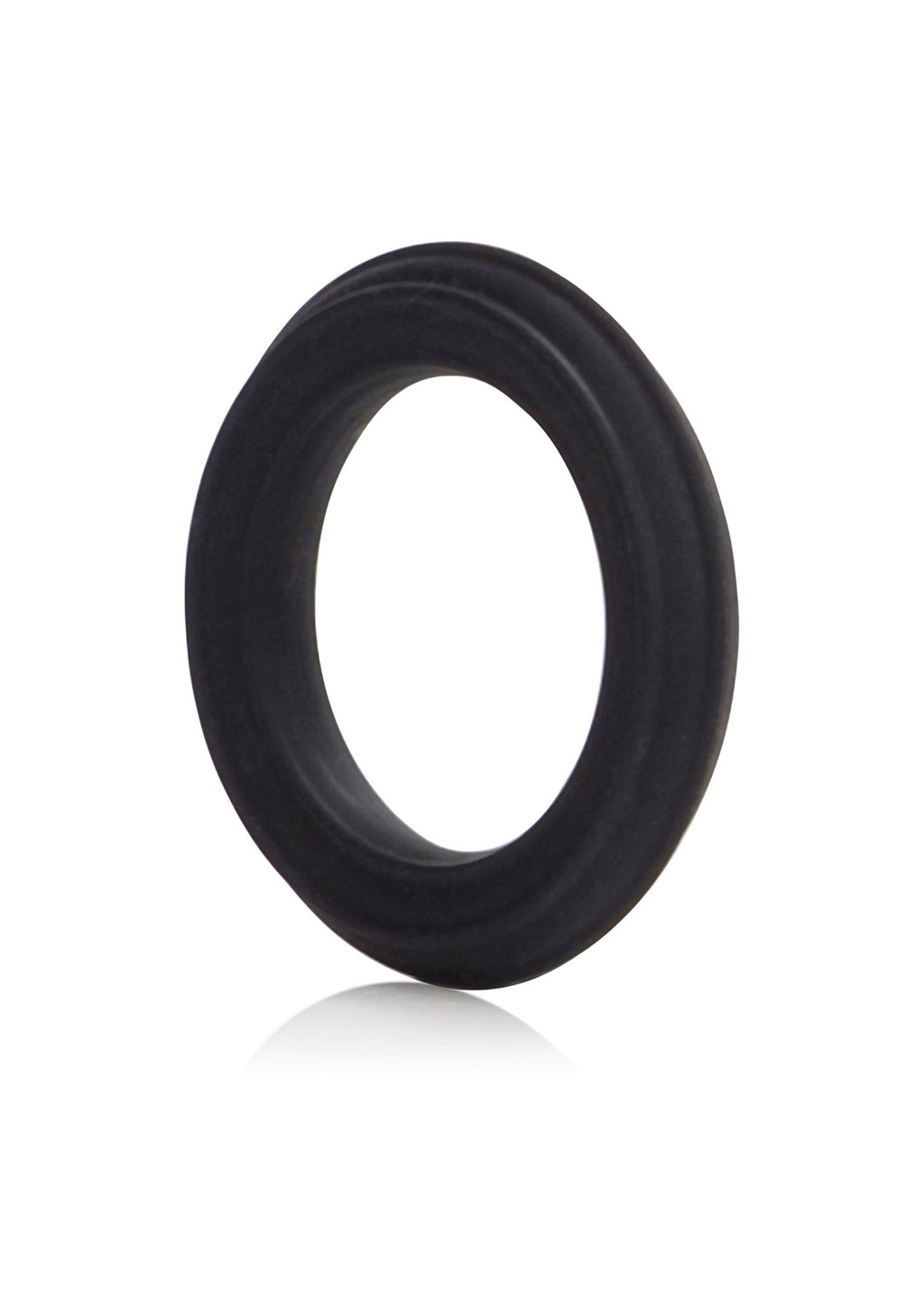 Caesar black silicone ring