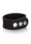 Black silicone 3-shot erection ring