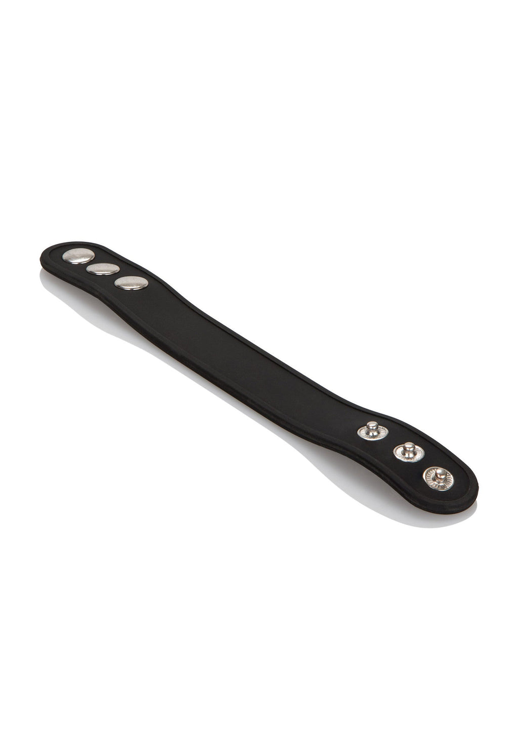 Black silicone 3-shot erection ring