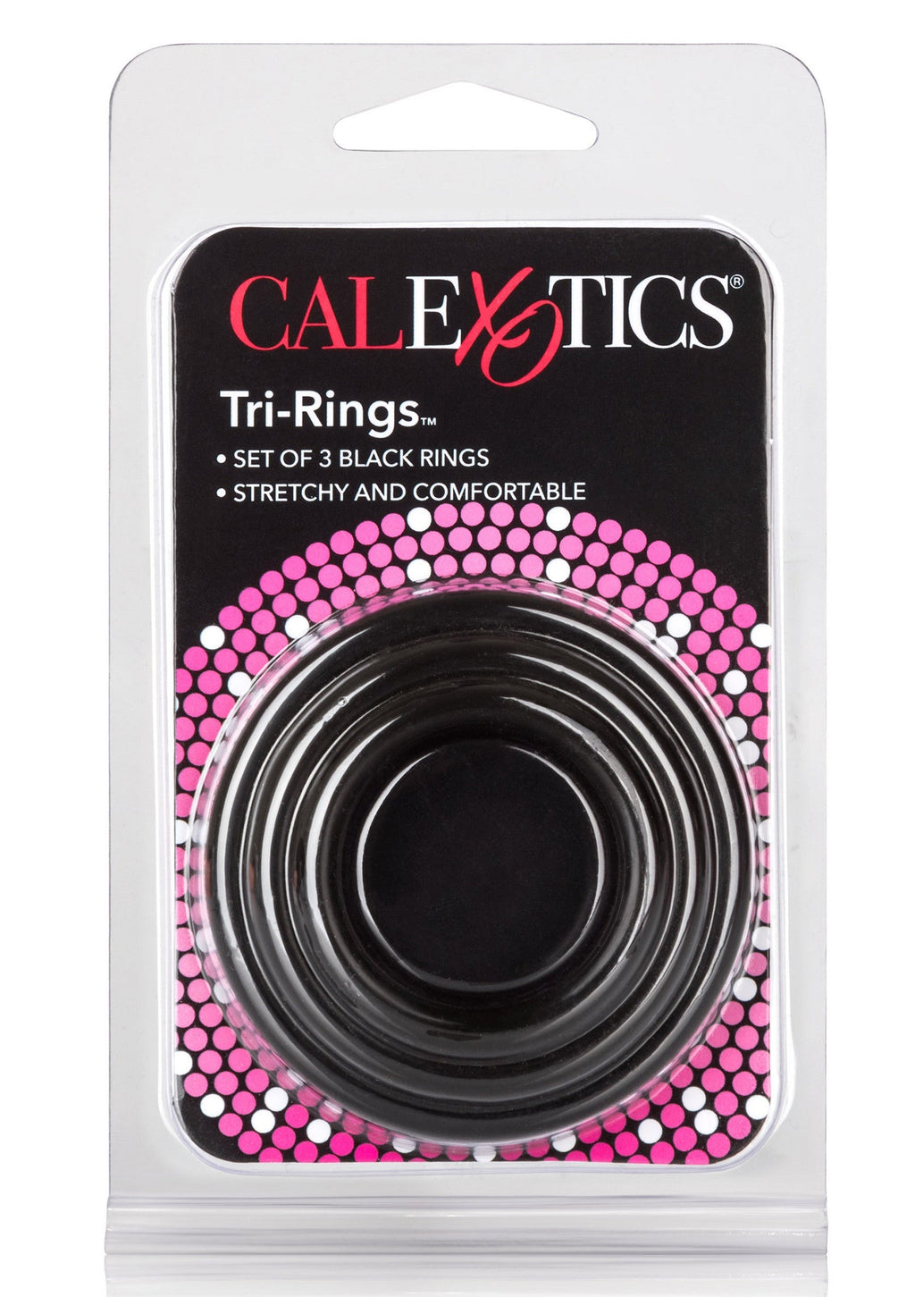 Black Tri-Rings
