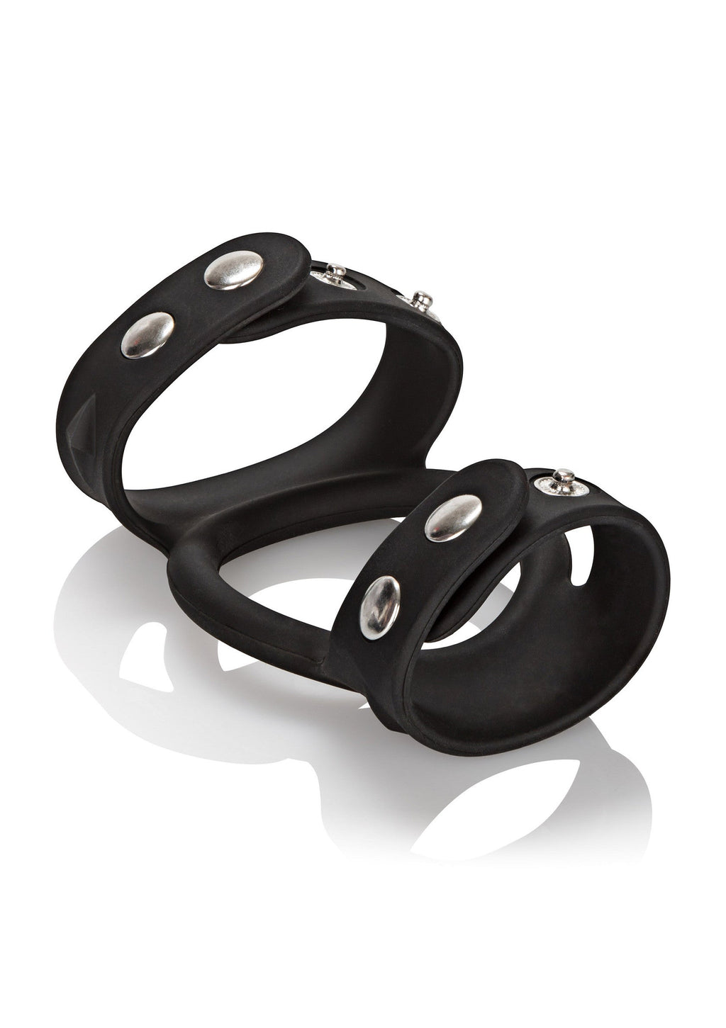 Gabbia in silicone Tri-Snap N&B nera