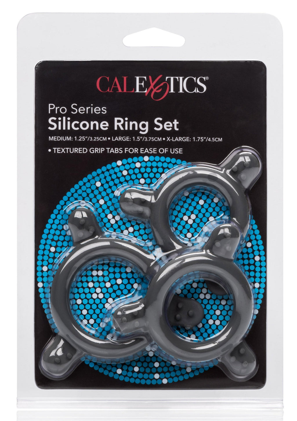 Black Pro Series Silicone Ring Set