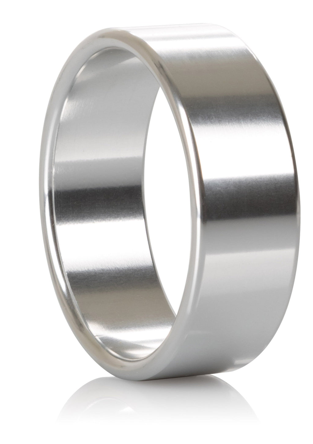 Extra large silver tone metal alloy ring