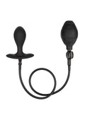 Black Silicone Inflatable Butt Plug
