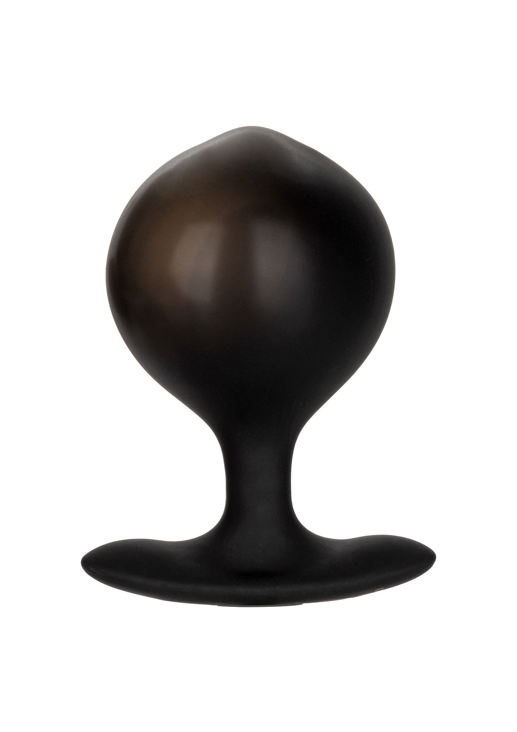 Black Silicone Inflatable Butt Plug