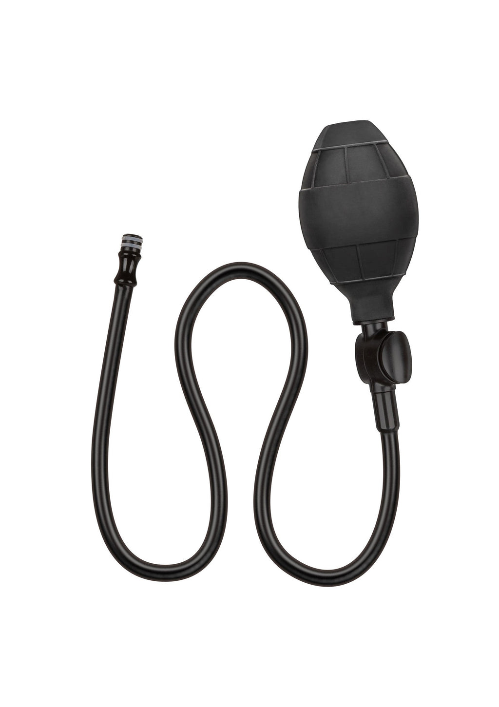 Black Silicone Inflatable Butt Plug