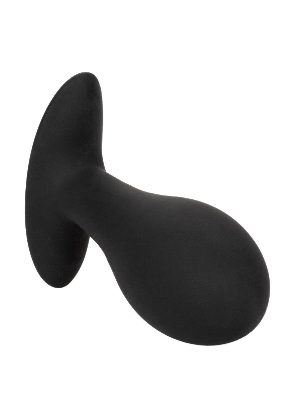 Plug anale gonfiabile ponderato nero grande