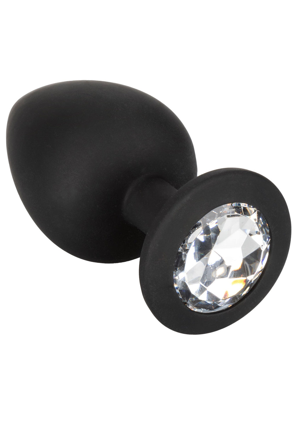 Anal silicone kit with black gems
