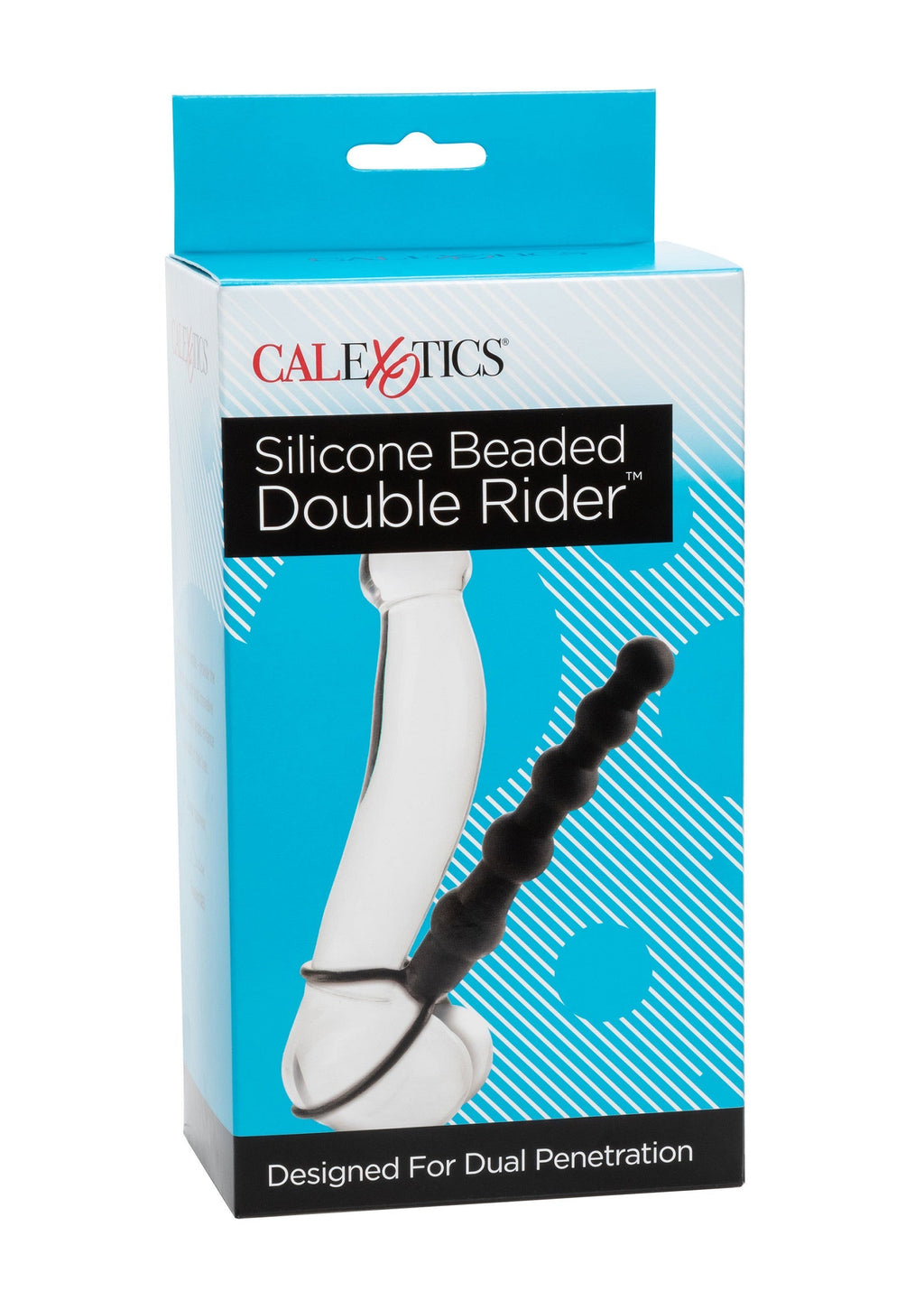 Double bridle with black silicone beads