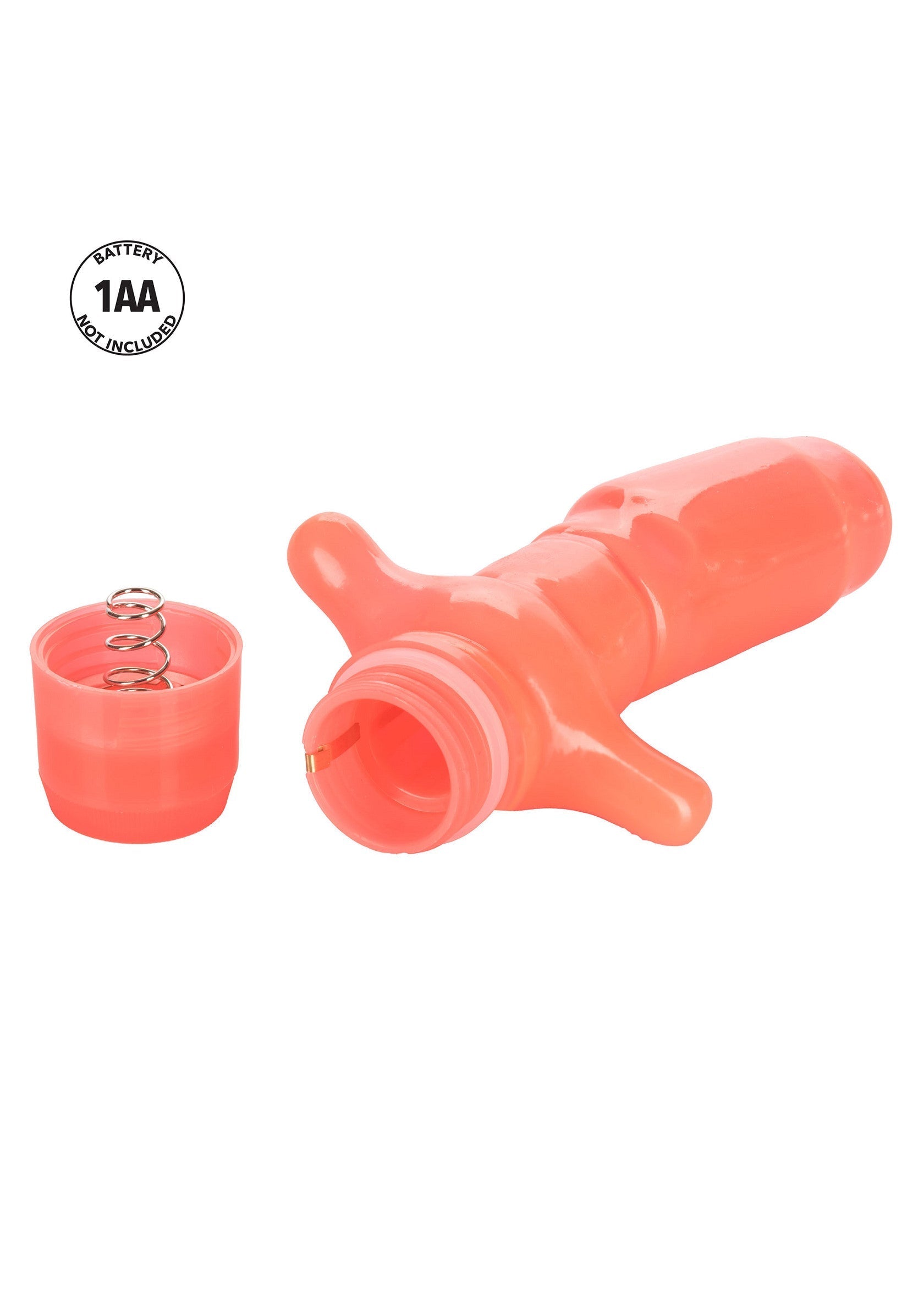 Pink T-shaped anal vibrator