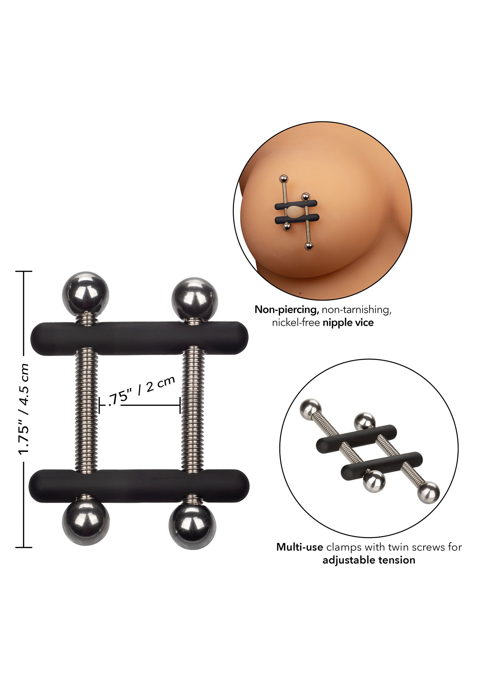 Metal Cross Bar Nipple Vise