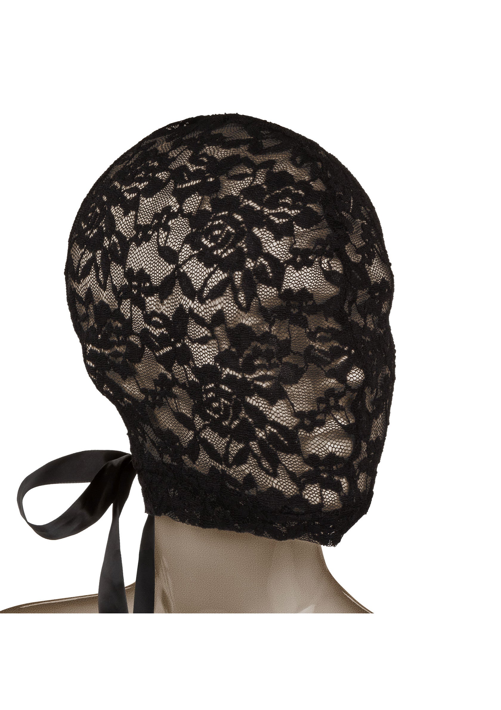 Black Lace Hooded Corset Scandal