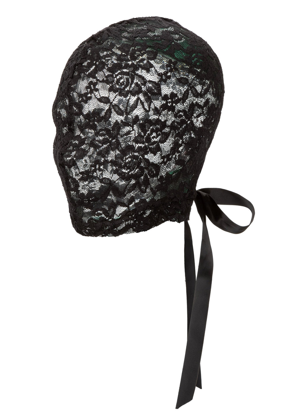 Black Lace Hooded Corset Scandal