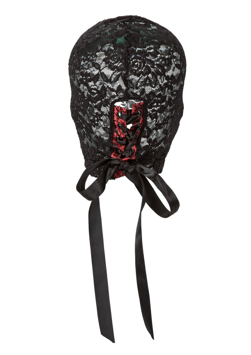 Black Lace Hooded Corset Scandal