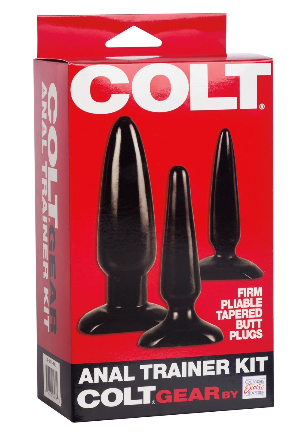 Colt nero kit di allenamento anale