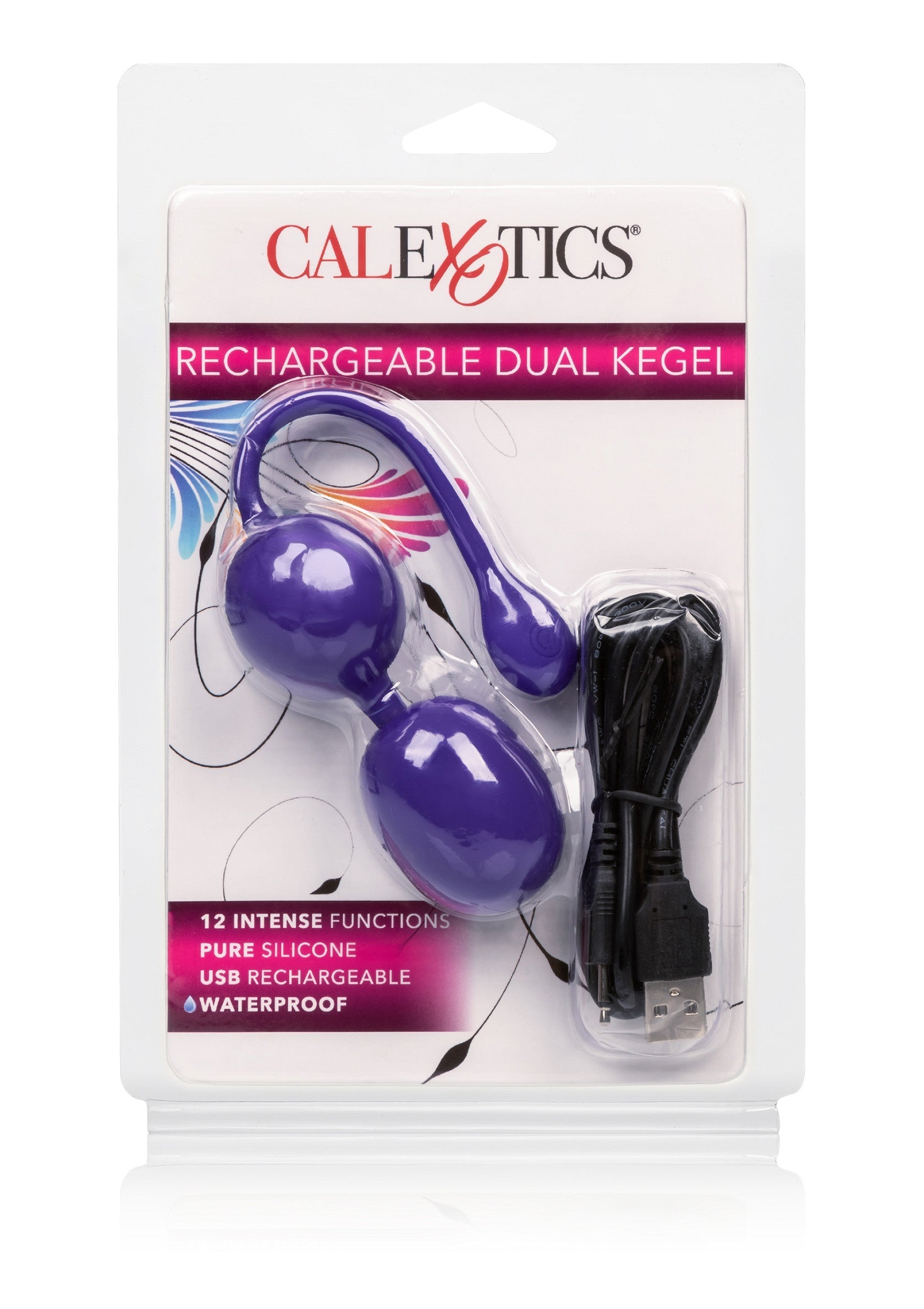 Double rechargeable purple Kegel