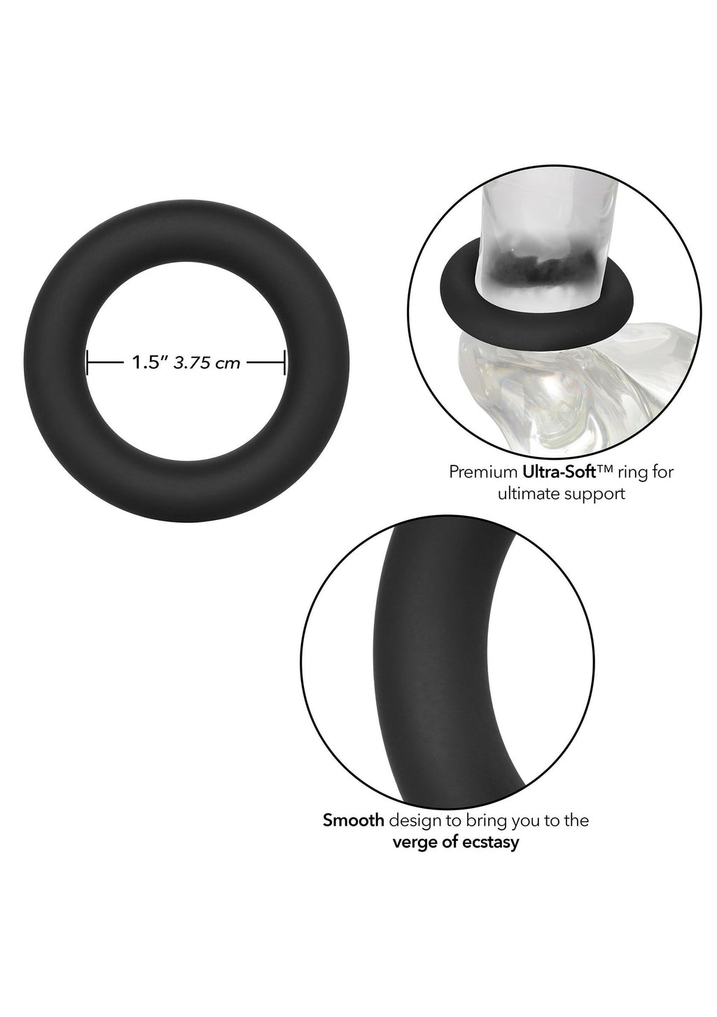 Link Up Ultra Soft Verge black