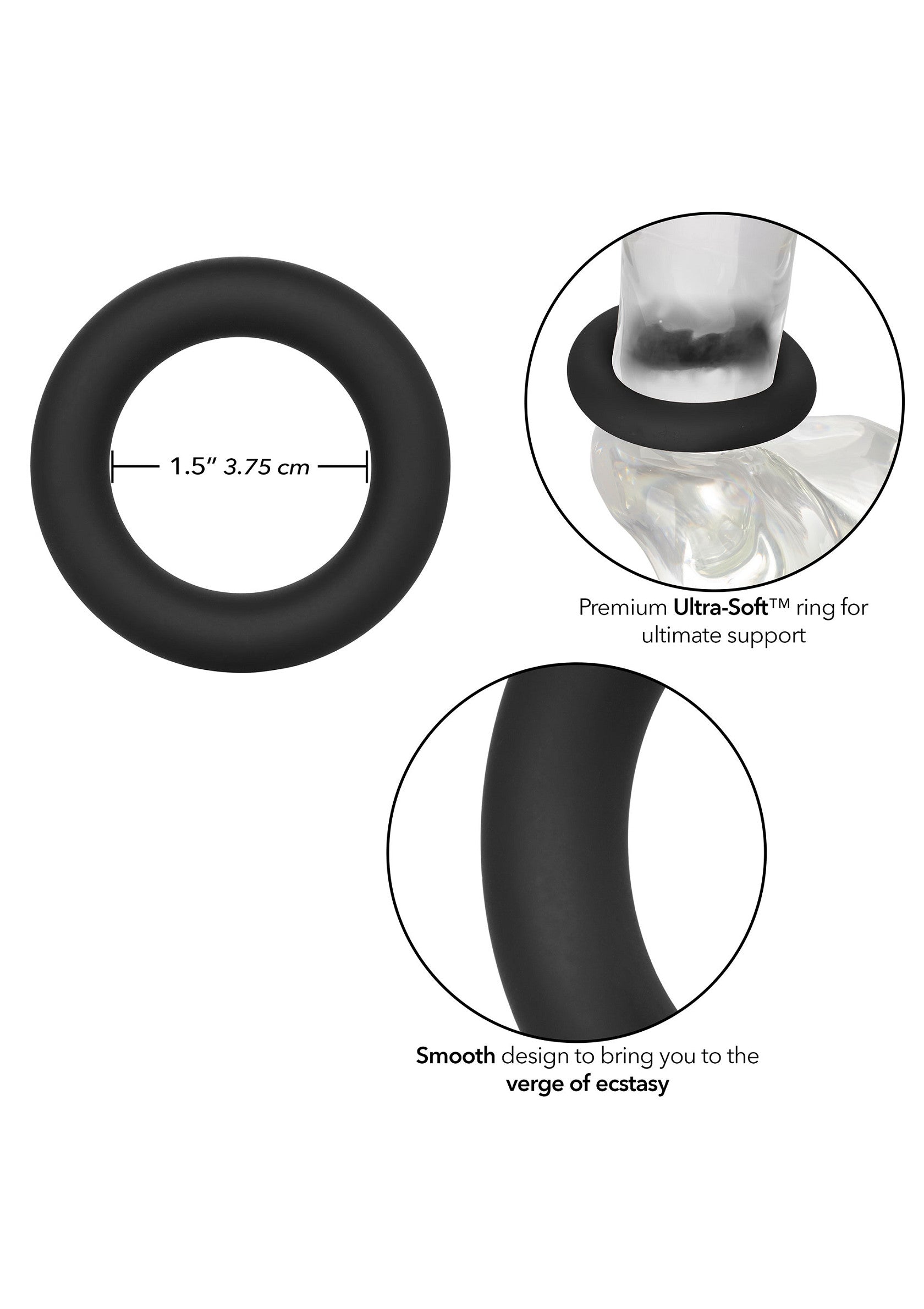 Link Up Ultra Soft Verge black