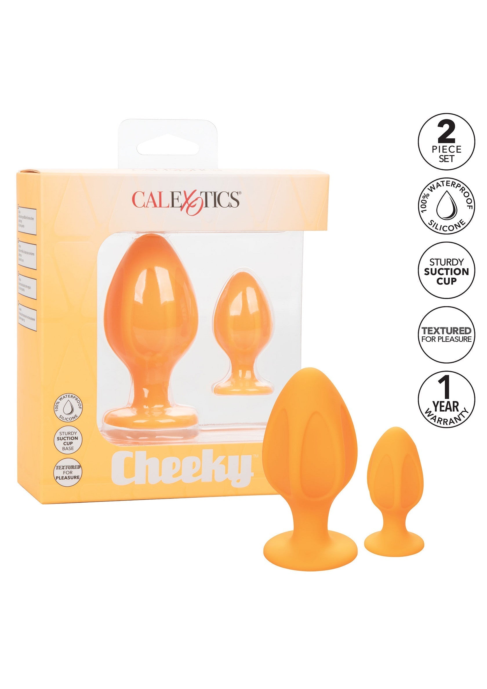 Buttplug Sfacciato Arancione