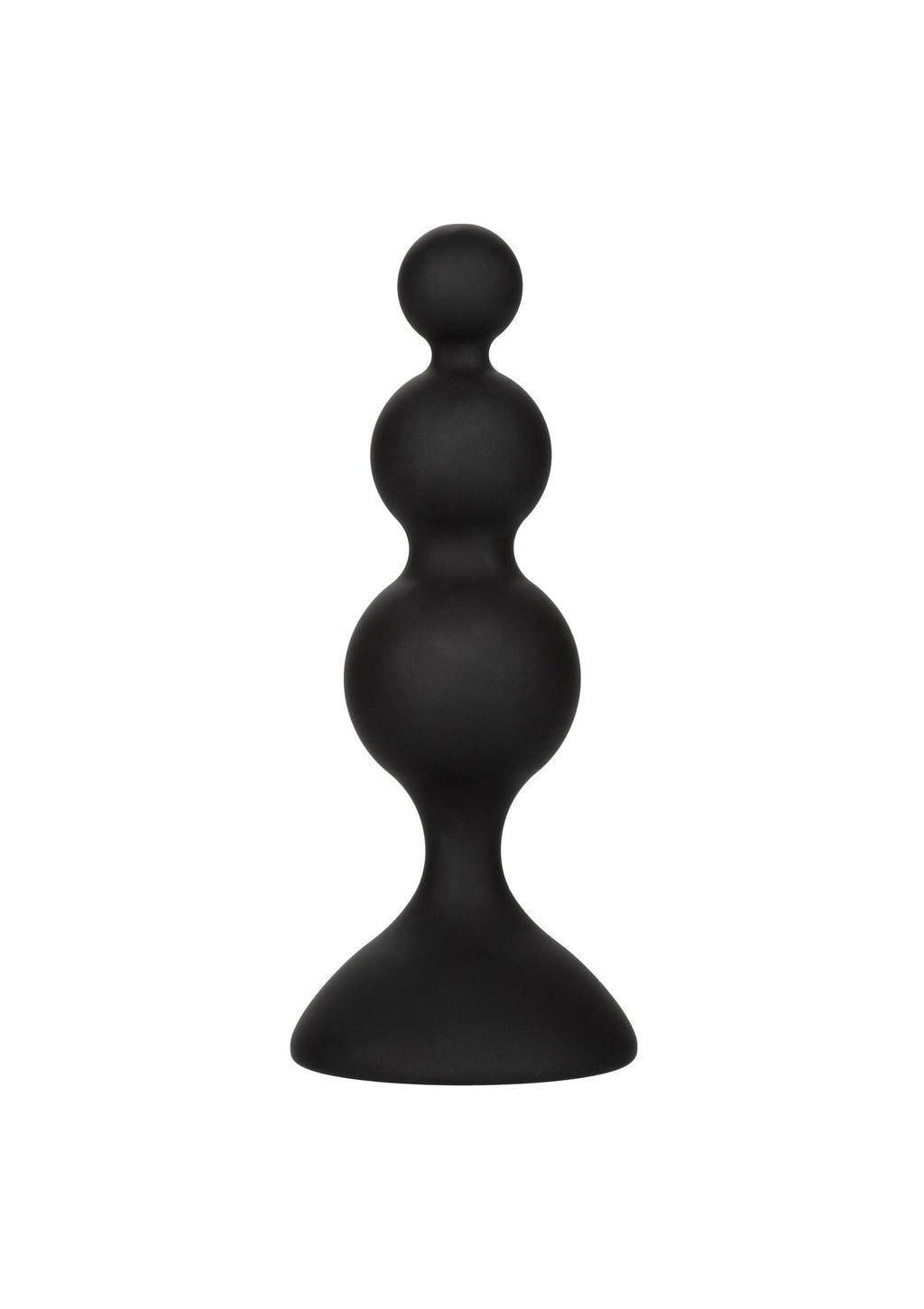 Set di perline anali in silicone nero